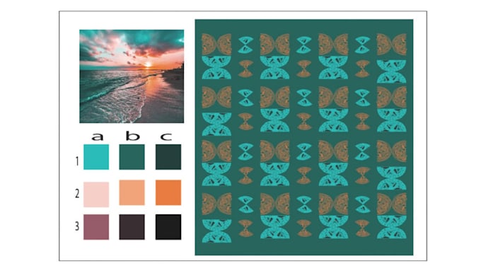 create seamless all over print pattern for clothing