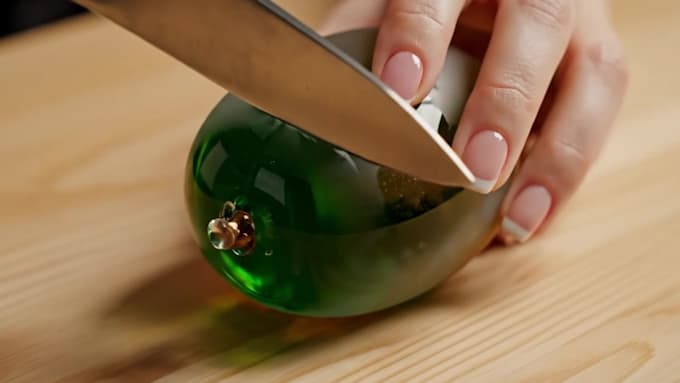 create viral ai asmr cutting videos with sounds
