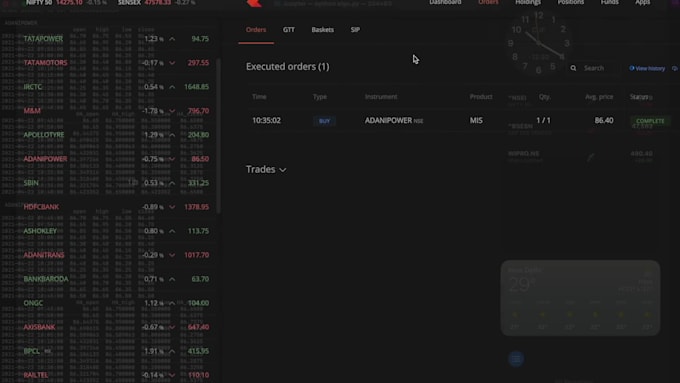 Create a trading bot, for algorithmic or algo trading using python by ...