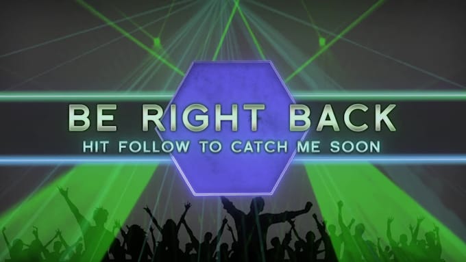create animated twitch screens, overlays, panels and alerts