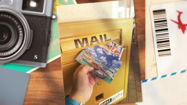 send you an awesome postcard from aruba