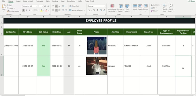 create an excel attendance and leave tracker