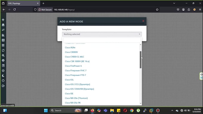 be install and configure eve ng
