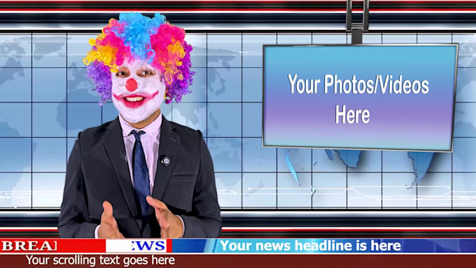 make happy birthday breaking news video by joker