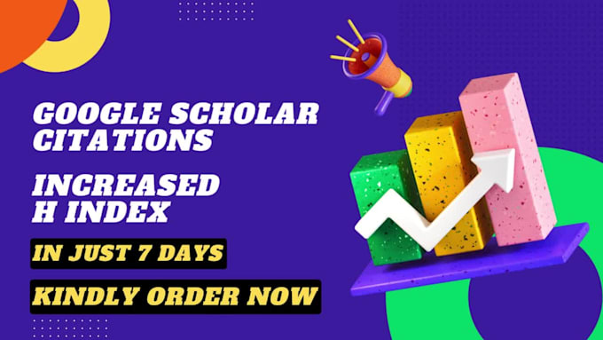 cite google scholar article increase citations for more h index