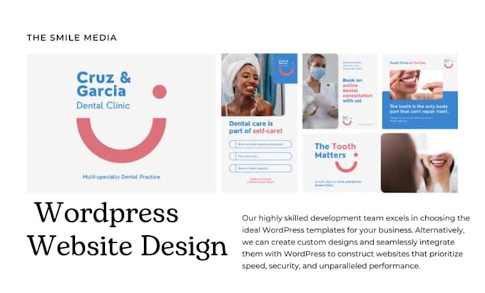 website design and develop full wordpress website design