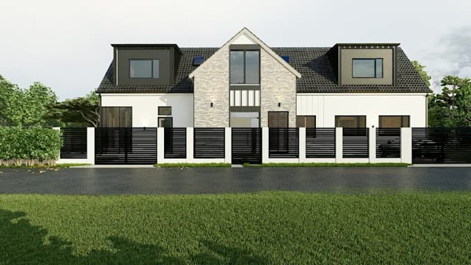urgently create 3d building models and visualizations