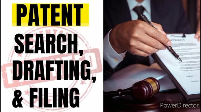do patent search,  patent drafting and filing