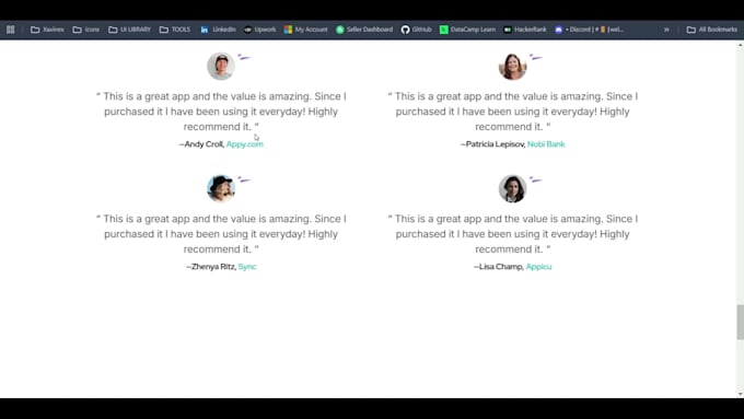 Convert your figma design to a responsive react website by Mehboob985 ...