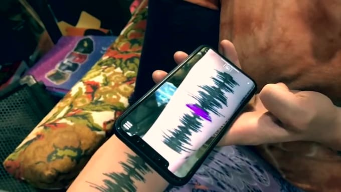 Create custom augmented reality sound wave art or tattoos by Moonlightdemon | Fiverr Create custom augmented reality sound wave art or tattoos by Moonlightdemon | Fiverr