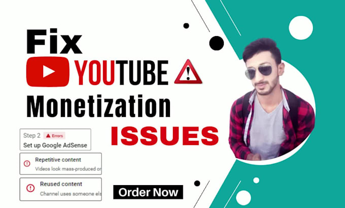 fix youtube monetization issues, reused content, adsense problem
