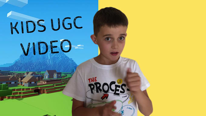 create a kids ugc video for your brand