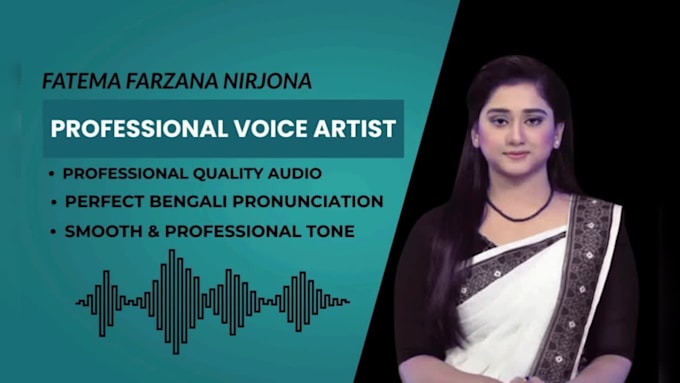 provide female professional bengali voice over