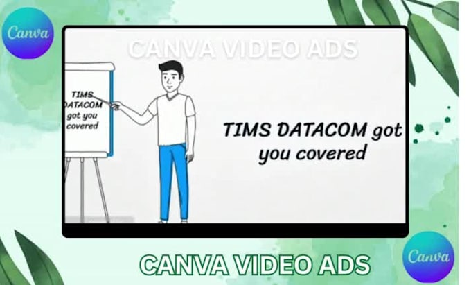 create captivating canva video ads, flyers, social media using canva pro