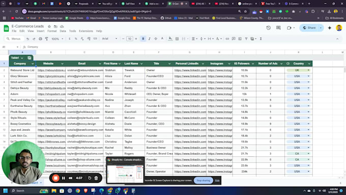 generate high quality ecommerce leads for your business