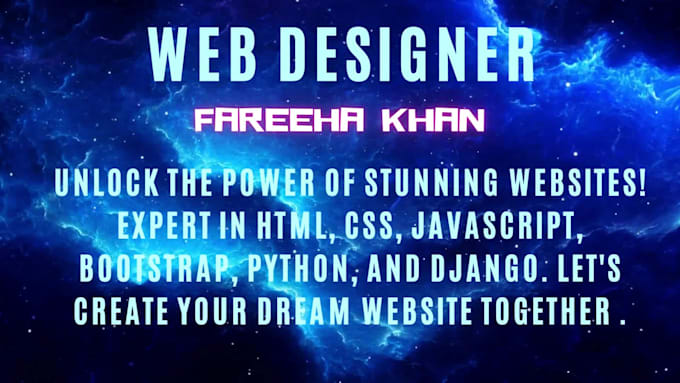 Make websites for you with html,css,javascript and bootstrap by ...