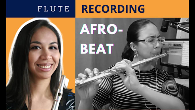 record an afrobeat flute solo for your song