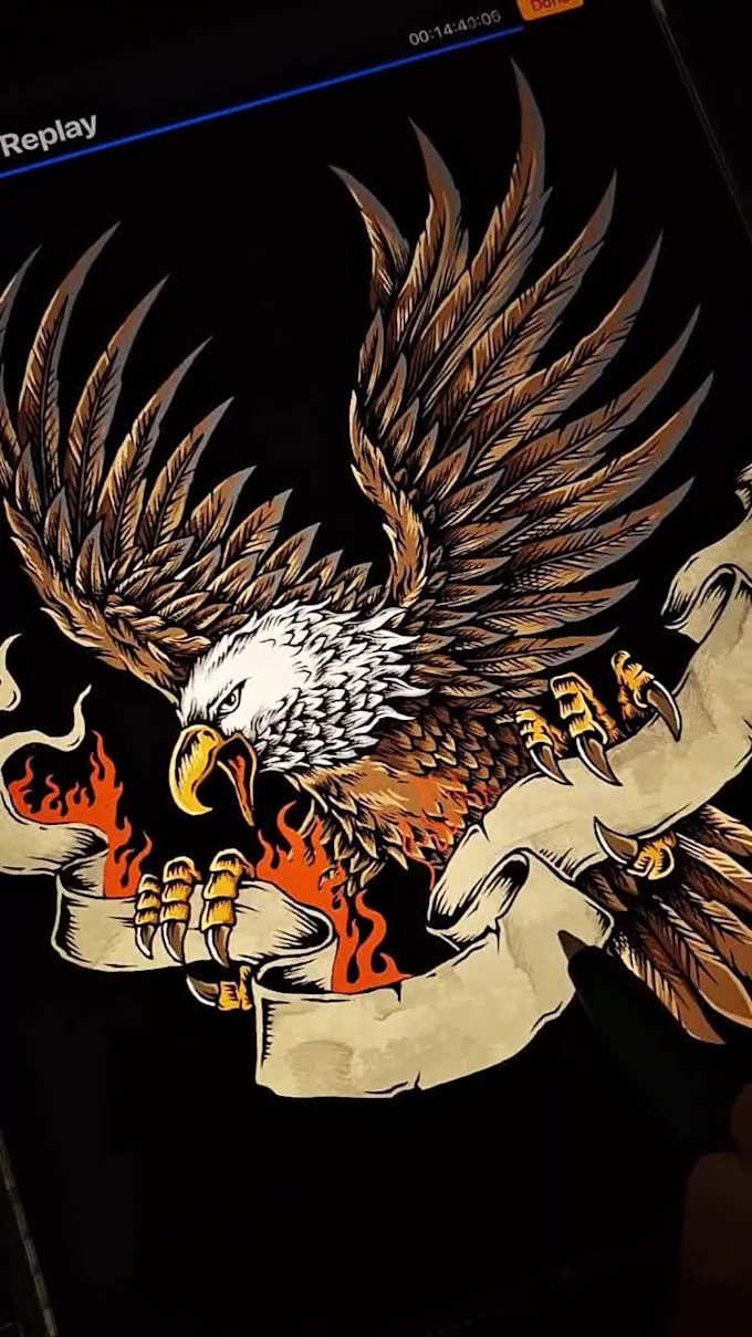do an brutal, metal, horror or skull artworks illustration