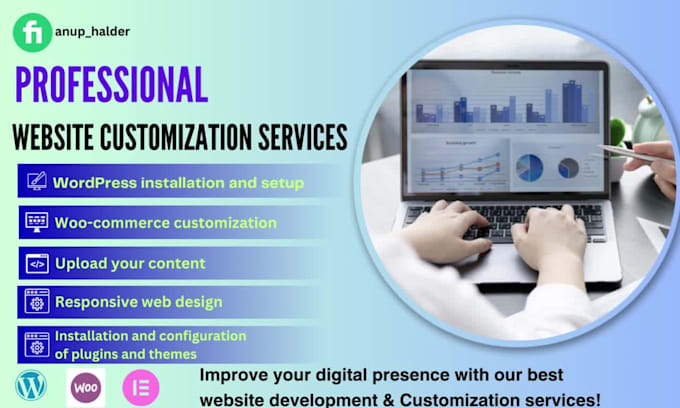 customize your wordpress website,install plugins and fix problems