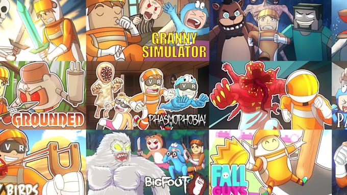 draw engaging youtube thumbnail for you
