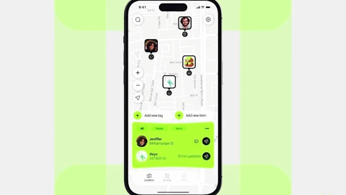 develop geolocation app, gps tracking app, navigation app, tracking app