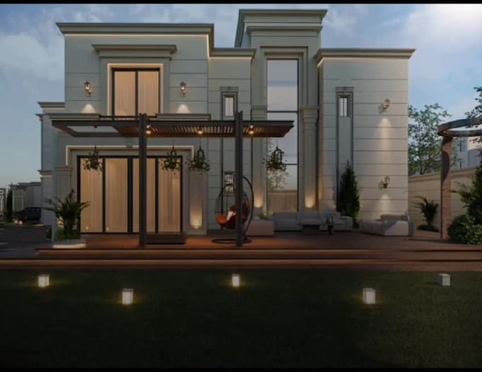 Do an interior and exterior design for your home by Mahamedfawzy | Fiverr