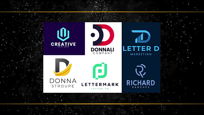 custom  modern professional logo