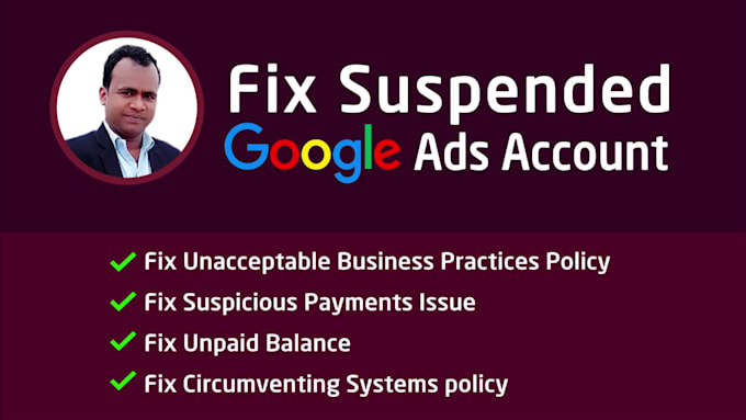 fix google ads suspension and reactivate adwords on appeal