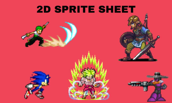 Do sprite sheet 2d game character pixel sprite sprite sheet animation ...