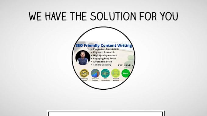 write SEO friendly article and blog post