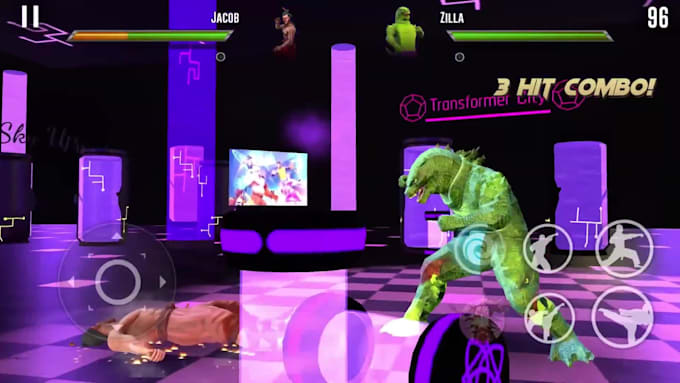 develop multiplayer fighting game in unity with ufe 2