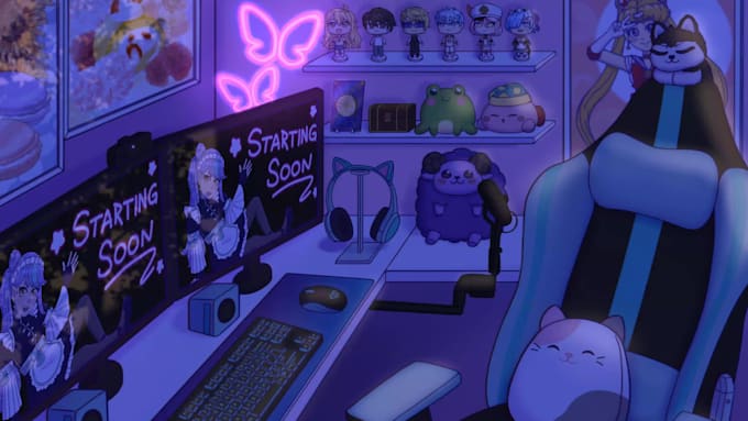draw backgrounds for your animations, games or videos