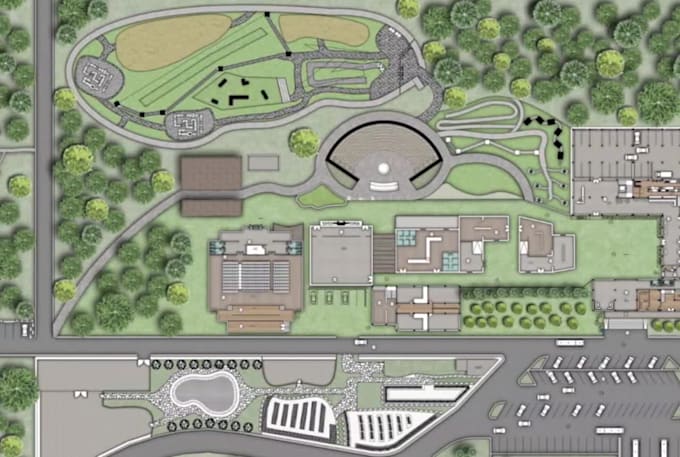 do professional landscape design with 2d plans