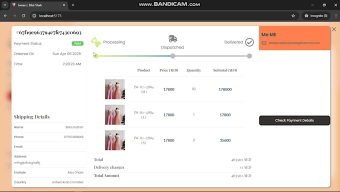 develop mern stack website