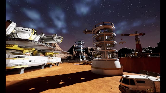 do realistic environment modeling in unreal engine