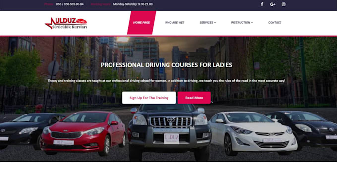 make a website for you or your company