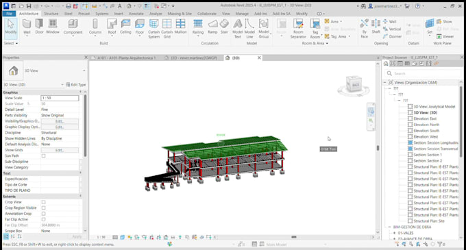 modelado de especialidades bim