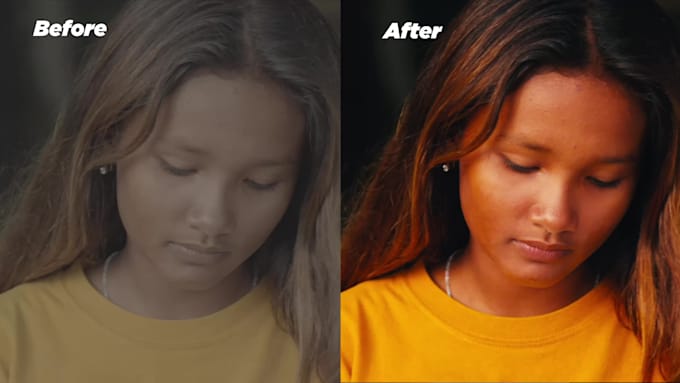 do professional video color grading and color correction