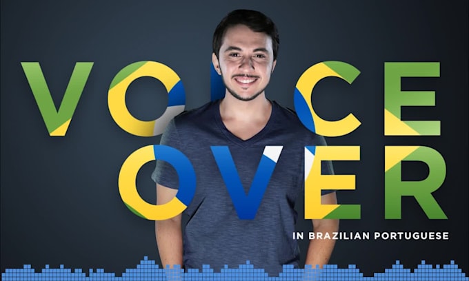 record a professional male brazilian portuguese voice over