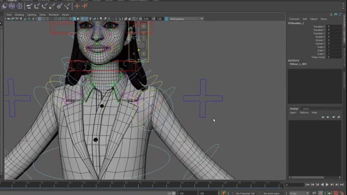 Rig3d animaze character, blender rig, wonder rig, maya rigging, facial ...