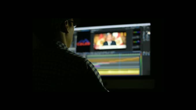 do professional video editing