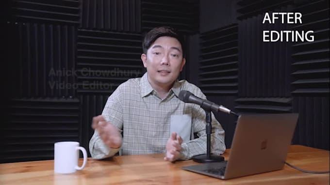 edit podcast audio, video