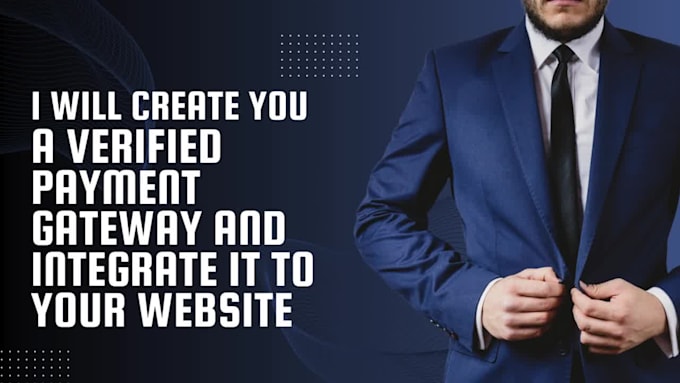 create and integrate a validated payment gateway to your website