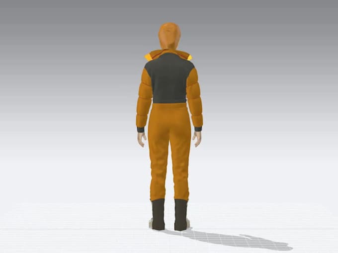 make 2d and clo 3d virtual fashion design tech pack drawing,