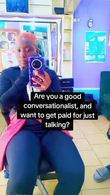 be  a good conversationalist, a friend, or confidant
