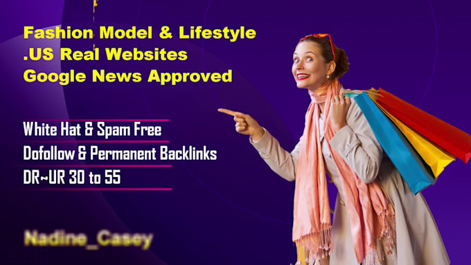do fashion model, lifestyle blog guest post quality backlinks