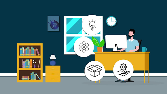 2d explainer animation videos