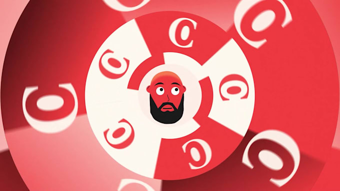 a motion design video