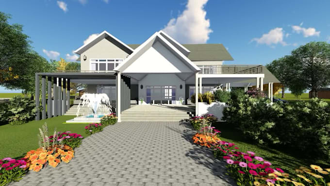 design house model 3d