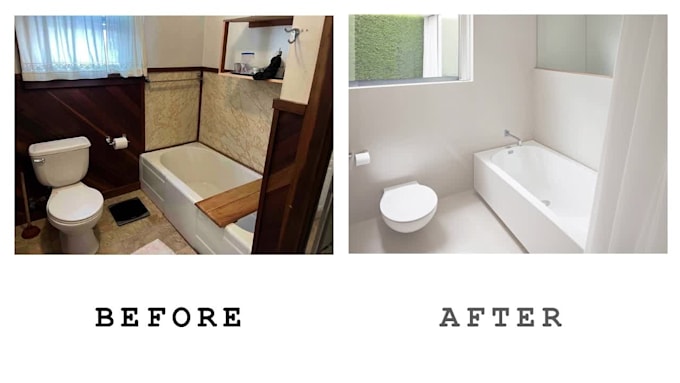 design, 3d model and render image of your bathroom